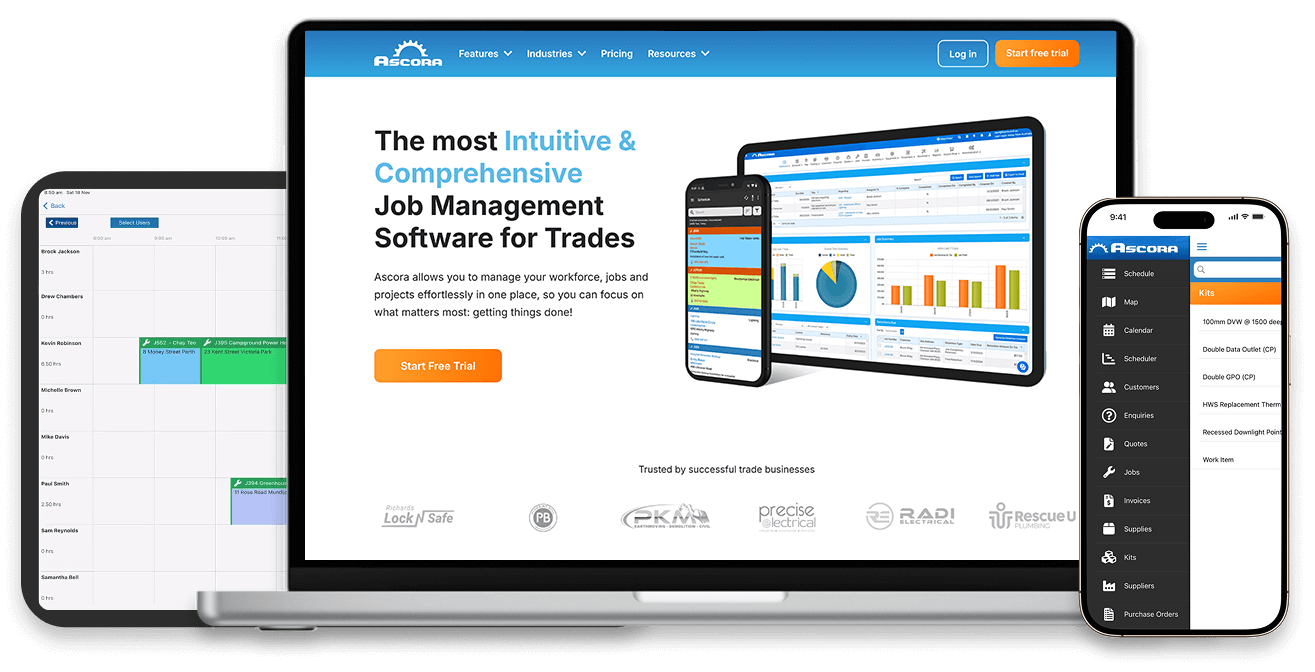 Ascora app preview