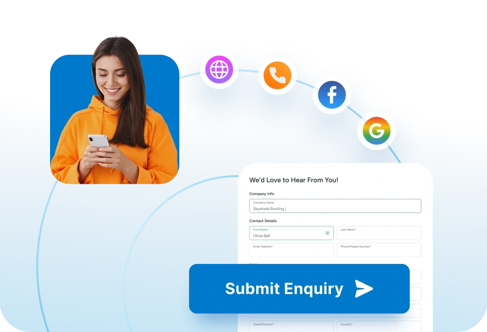 Capture and convert leads with Ascora