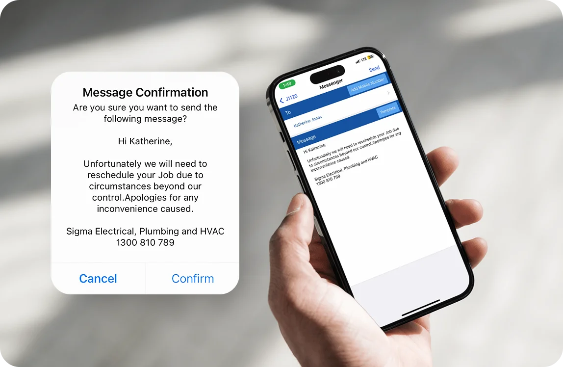 Smart SMS reminders