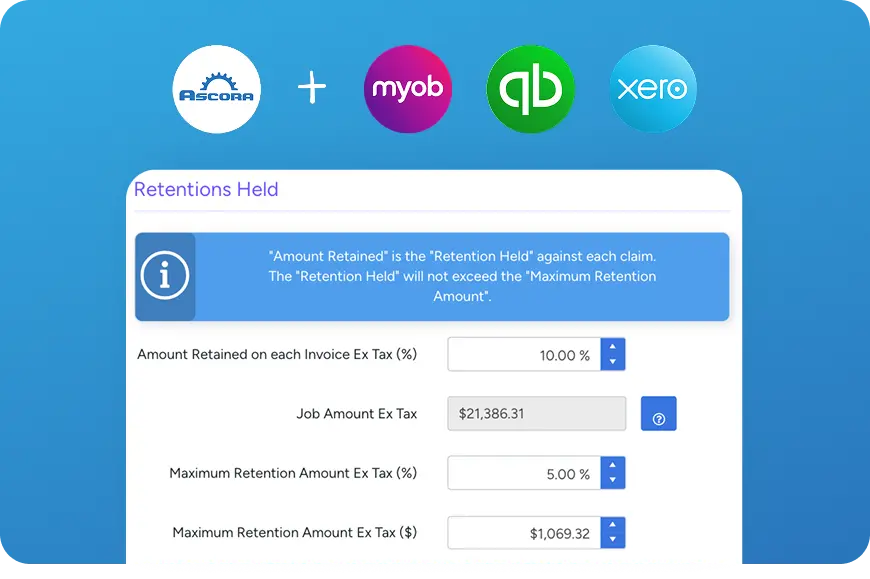 Integrated retention sync