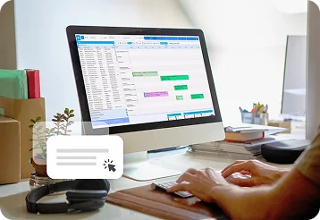 Drag and drop scheduling is available from everywhere - even on your iPad.