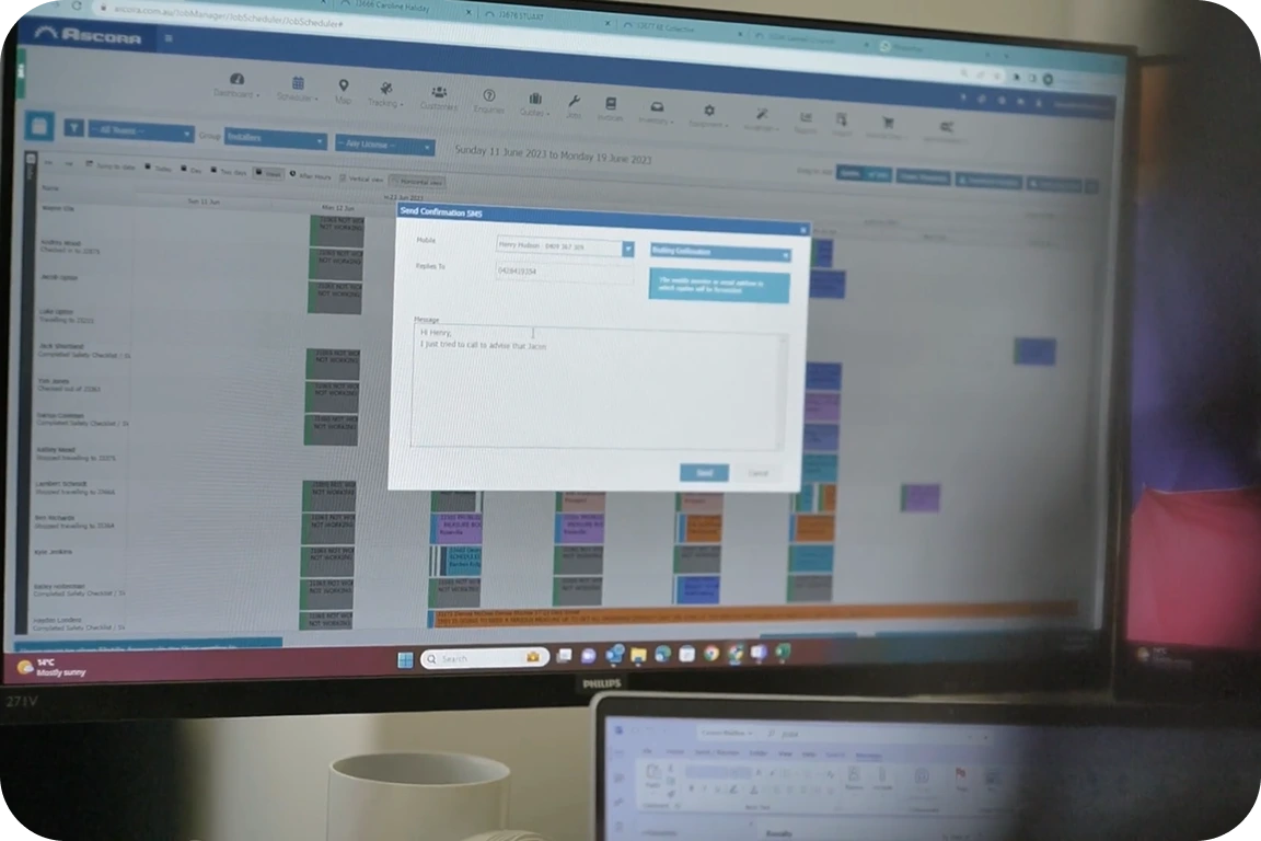 Real-time visibility across departments